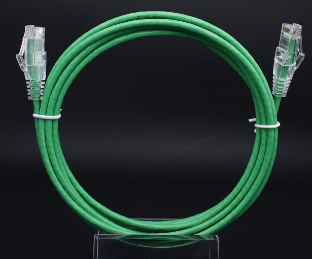 UTP CAT6A 28AWG(7/0.12MM) BC PVC Green